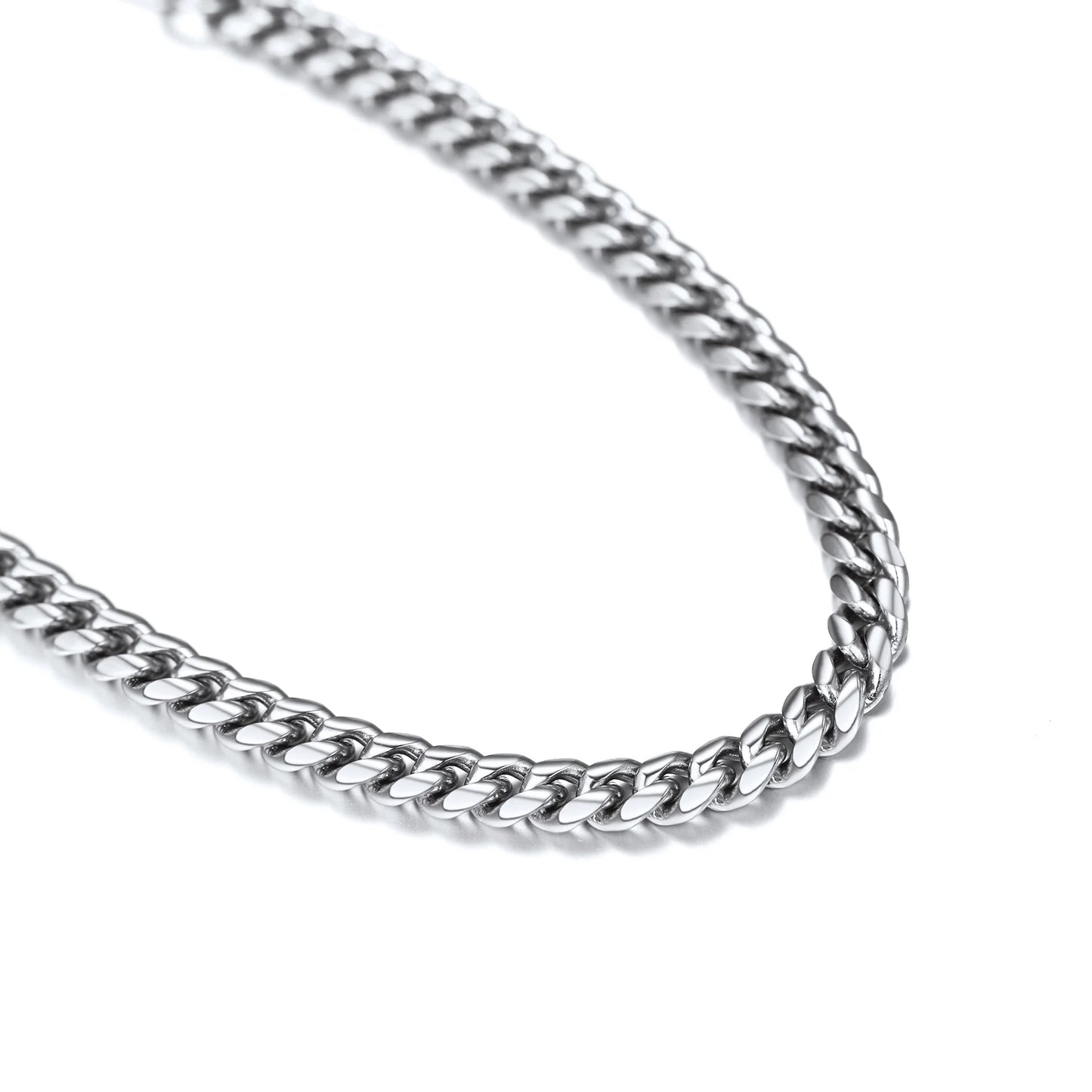 Cuban Steel Chain Bracelet 