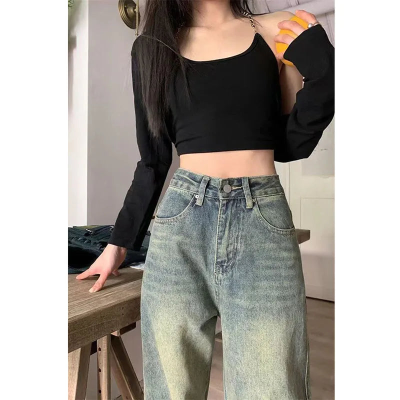 Baggy Denim Pants