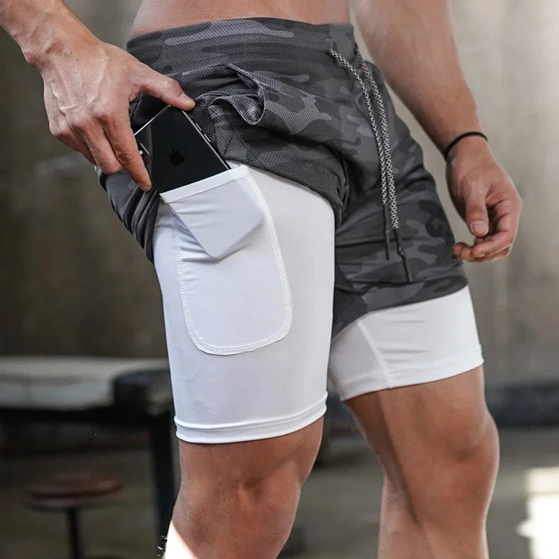 Running Shorts 2 In 1