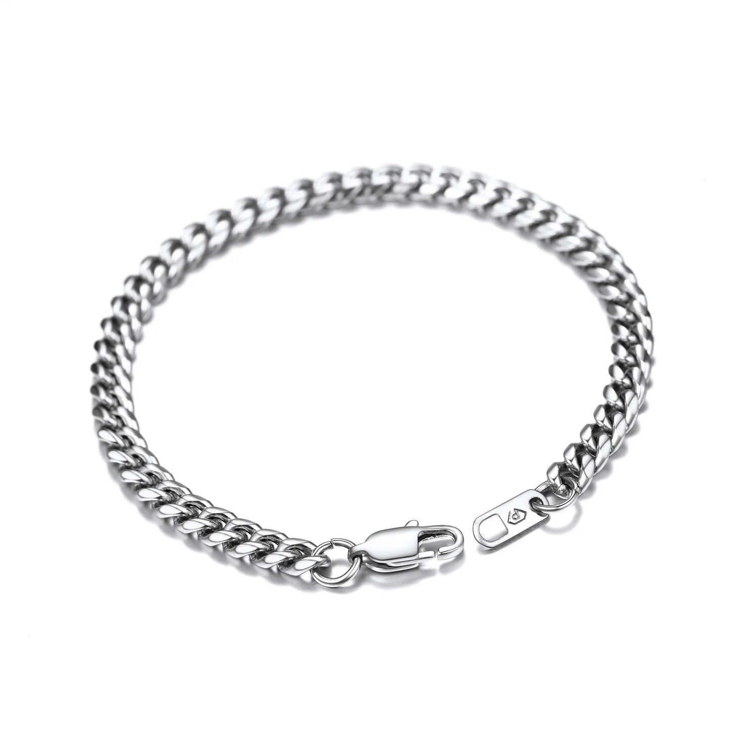 Cuban Steel Chain Bracelet 